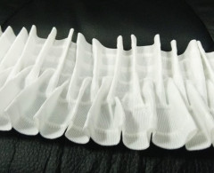 Шторная тесьма 100мм №1005 органза бабочка 2 нитки (кор.22 шт по 50 метр)