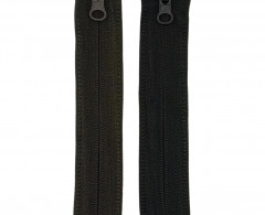 Молния спираль Т-7 реверсивный автомат 85см 100шт) ЛОГО