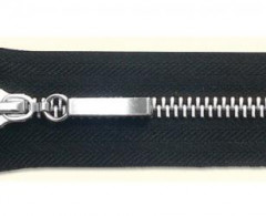 Молния металл Т-8 1 замок 60см (100шт) никель