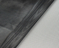 Сетка москитная однотонная 40гр/м2, шир 150см, 100%п/э, рулон 20кг (Черный)
