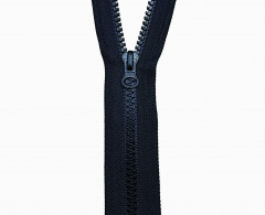 Молния трактор Т5 1 замок  усиленное звено "мелкий зуб" LOGO 25см (50шт)