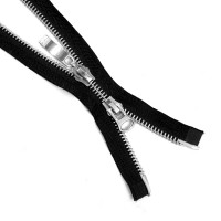 Молния металл никель Т-8 2 замка Разъемная 85см в Пятигорске