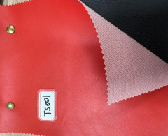 Искусственная кожа пвх TS 001 толщина 0.70±0.05мм, вес 529+/-80гр, шир 140см,100%п/э, рулон 30м (Черный)