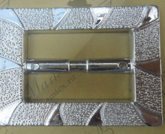 Пряжка "ММ" металлизированная № 232 (6см)