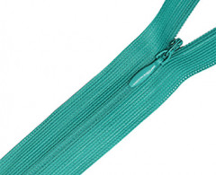 Молния потайная Т-3 40см (100шт) (Черный)