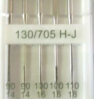 Иглы Groz-Beckert 130/705H-J (для джинсовой ткани) (5шт/упак)
