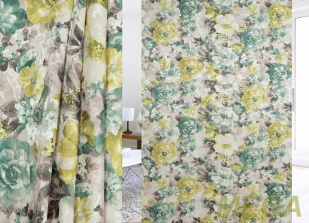 Ткани портьерные Печать Жаккард GL PP1121-2/150 P Pech