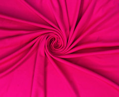 Ткань Габардин 230 шир 150см рул 50м гладь (Черный) (Фуксия)