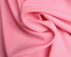 Ткань Габардин 230 шир 150см рул 50м гладь (Черный) (Розовый)