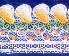 Кружево № 750024 шир 75мм(уп.9м)