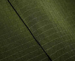 Ткань Оксфорд 600 WR/PU Рип-Стоп 200+/-10гр.м2 гладь (Черный) (Хаки темный 0419)