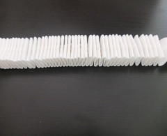 Шторная тесьма 25мм№252 матовая равномерная,2 нитки(кор.30шт по 100 метр)