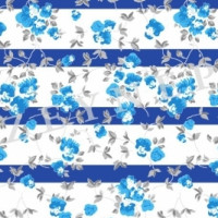 Полотно трикотажное Кулирка 30/1 набивная в рулоне  в Пятигорске