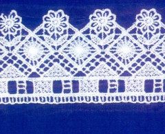Кружево № 5505240 шир 55мм(уп.9м)